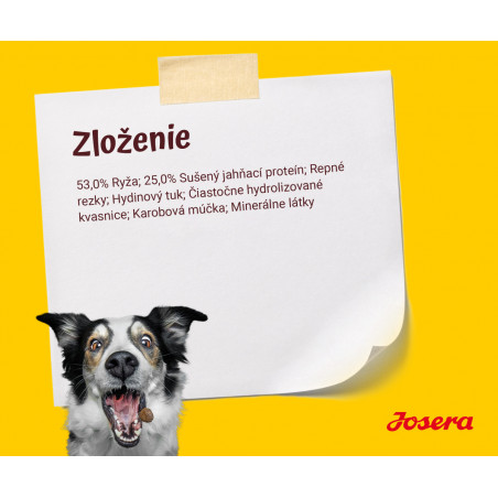 Josera Lamm & reis_zlozenie