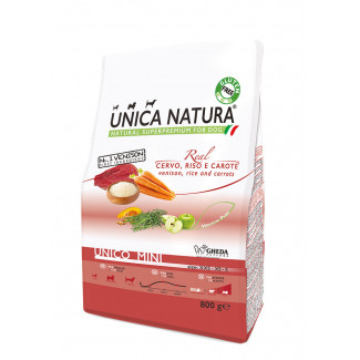 UNICA-NATURA-MINI–VENISON-RICE-&-CARROTS-800g.