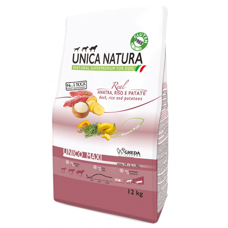 UNICA-NATURA-MAXI-DUCK-RICE-&-POTATO-12.5kg