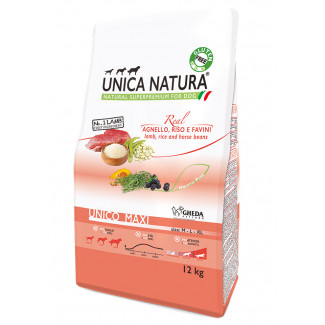 UNICA-NATURA-MAXI–LAMB-RICE-&-BEANS-12.5kg